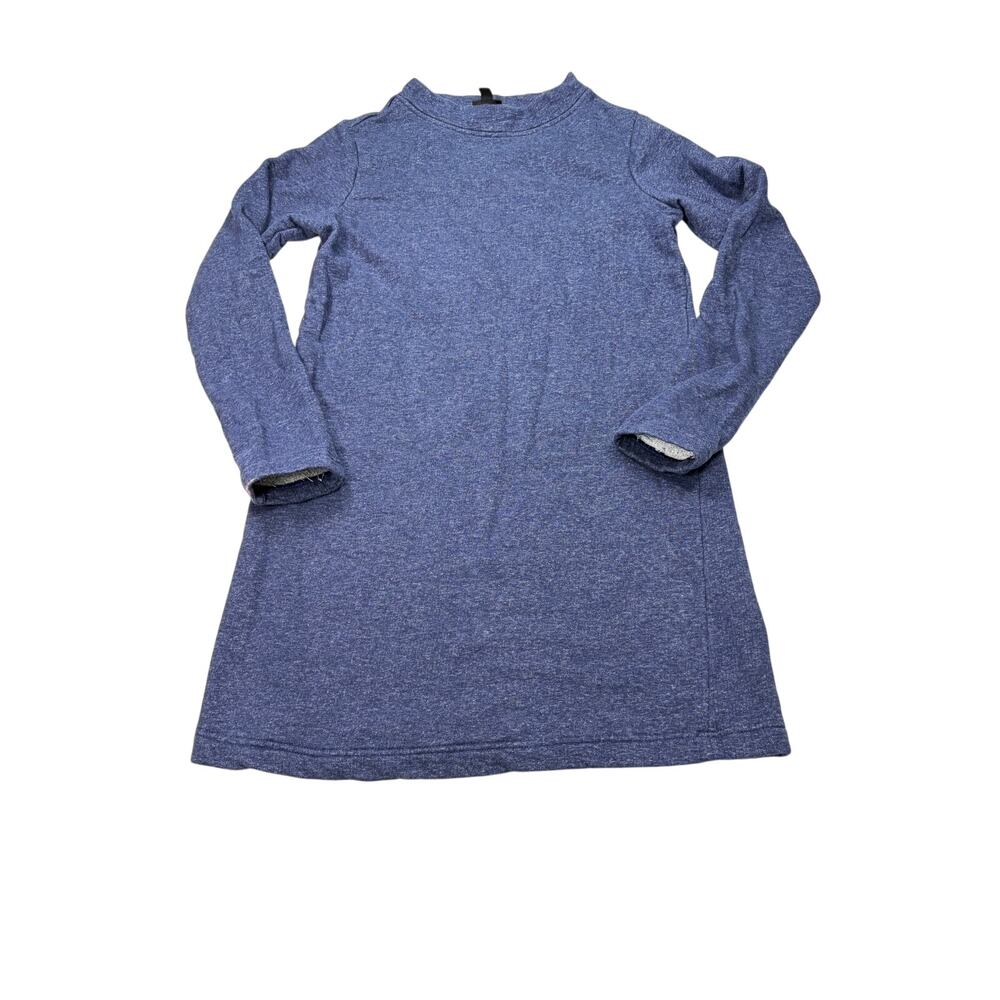 Patagonia womens navy heather sweatshirt mini dress, tunic. Size S. outdoors